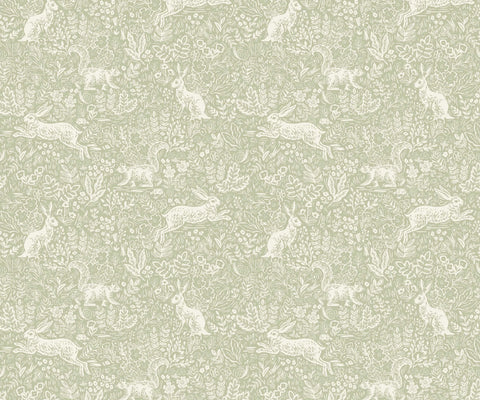Fable Peel & Stick Wallpaper - Mint