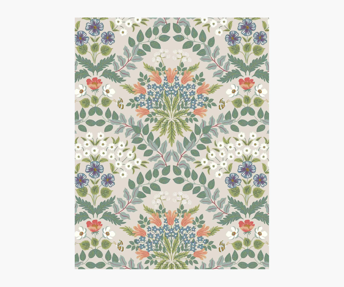 Bramble Wallpaper Sample - Cream