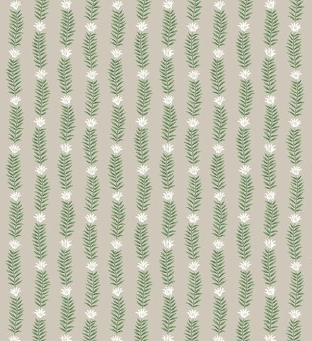 Eden Wallpaper - Linen