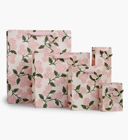 Pink Hydrangea Small Gift Bag