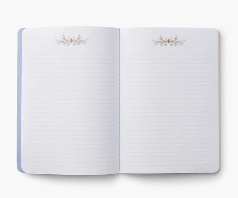 Stitched Notebook Set - Hydrangea