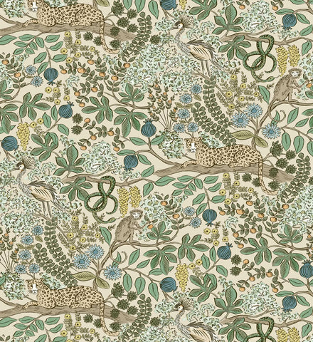 Safari Peel & Stick Wallpaper Sample - Cream