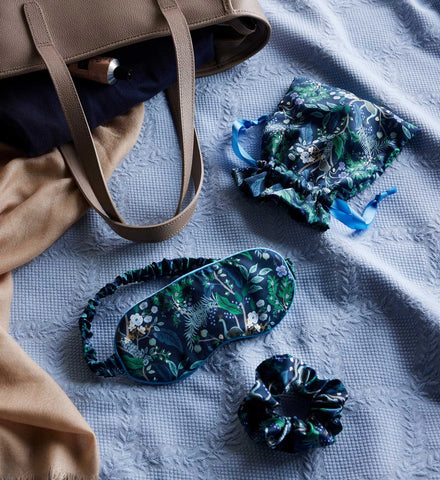 Sleep Travel Set - Peacock