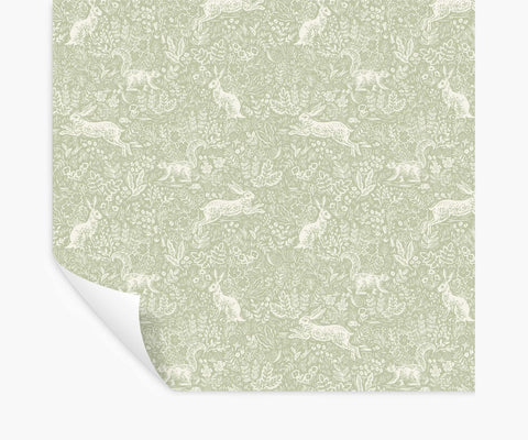 Fable Peel & Stick Wallpaper - Mint
