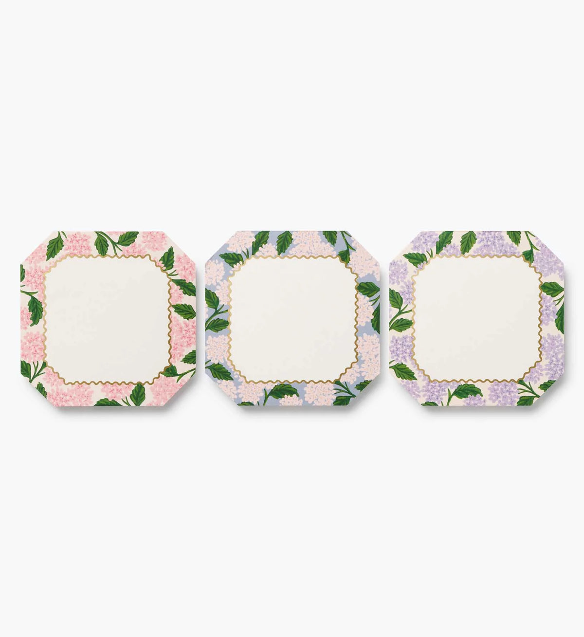 Mini Notepad Trio - Pink Hydrangea