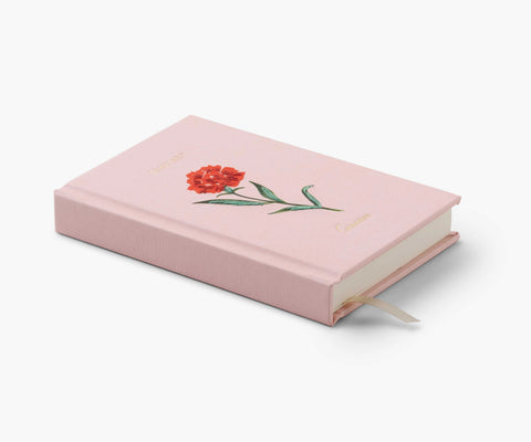 Birth Month Mini Embroidered Journal - January
