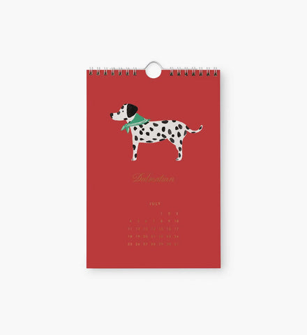 2027 Kitchen Calendar - Dog of the Month