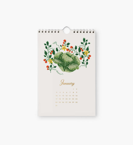 2027 Kitchen Calendar - Garden Study