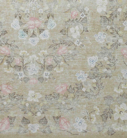 Palais Windsor Printed Rug - Khaki