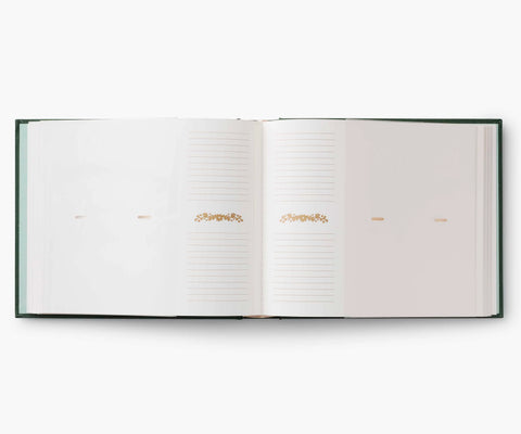 Embroidered Heirloom Photo Album - Wildwood