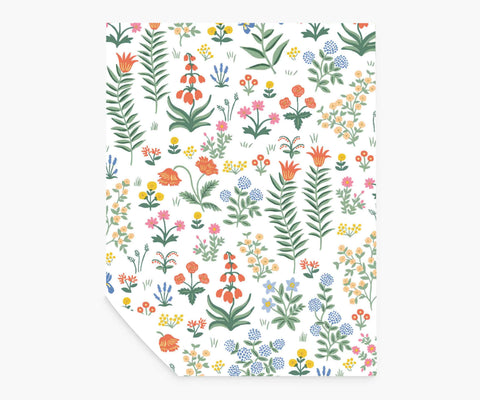 Menagerie Garden Peel & Stick Wallpaper Sample - Rose Multi