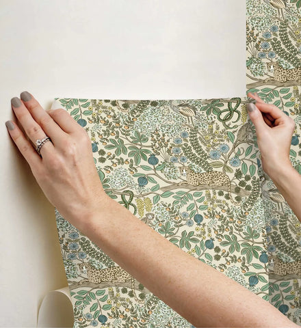 Safari Peel & Stick Wallpaper - Cream