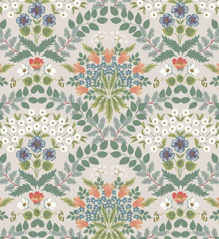 Bramble Wallpaper - Cream