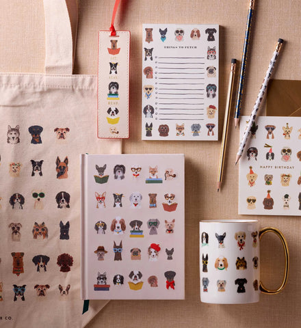 Bookmark - Studious Dogs