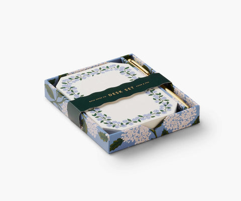 Note Writing Set - Hydrangea