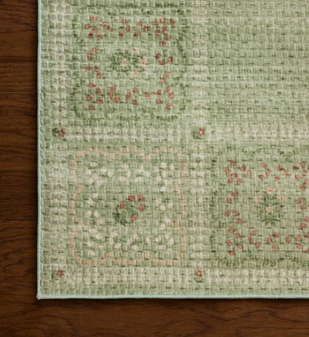 Orchard Lottie Washable Rug - Green