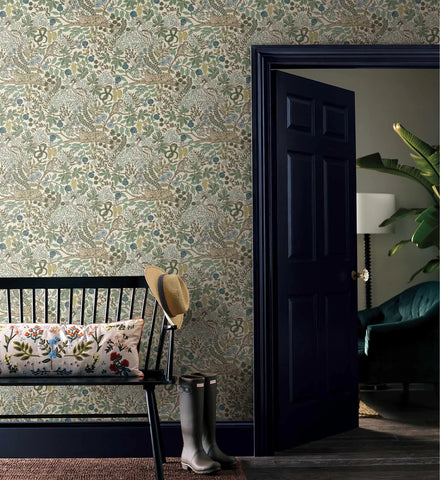 Safari Peel & Stick Wallpaper Sample - Cream
