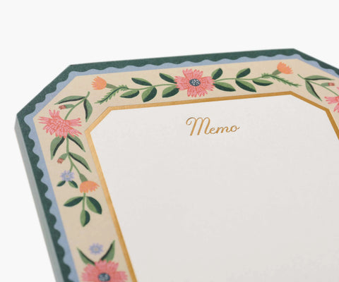 Large Memo Notepad - Aster