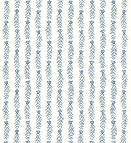 Eden Wallpaper - Indigo