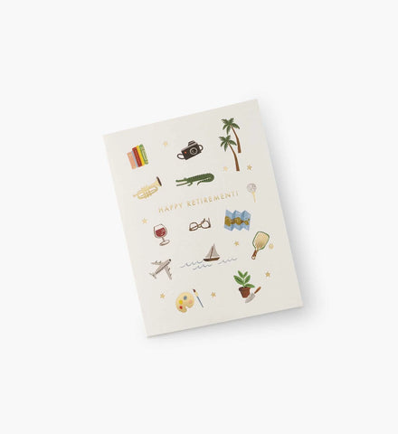 Happy Retirement Card - Single Card