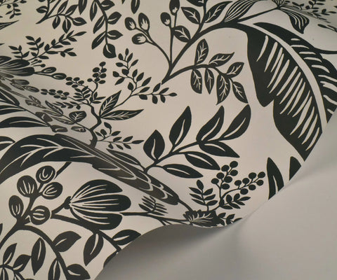 Canopy Wallpaper Sample - Black & White